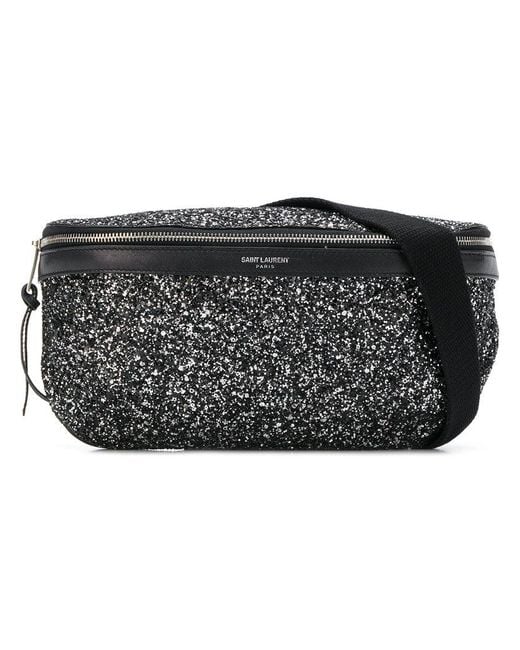 Glitter outlet belt bag