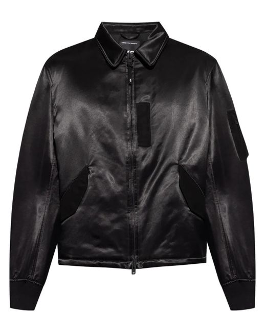 Bomber Con Inserti di Y-3 in Black da Uomo
