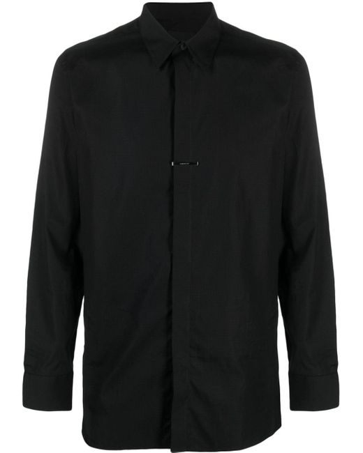 メンズ Givenchy ポインテッドカラー シャツ Black