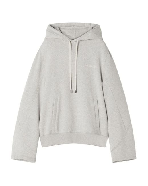 Lanvin White Light Hoodie Sweater for men