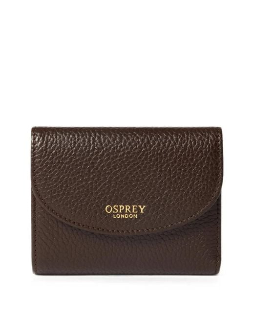 Osprey Brown Small Core Leather Wallet