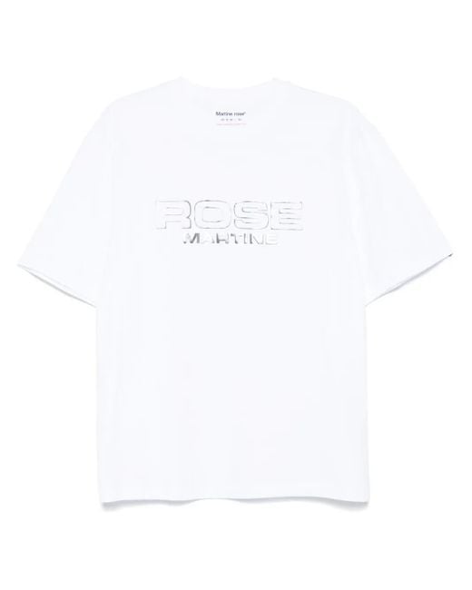 メンズ Martine Rose ロゴ Tシャツ White