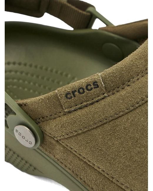 CROCSTM Green Mules Crafted