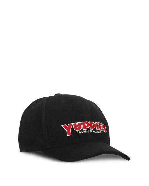 Mc2 Saint Barth Black Yuppies Baseball Cap for men
