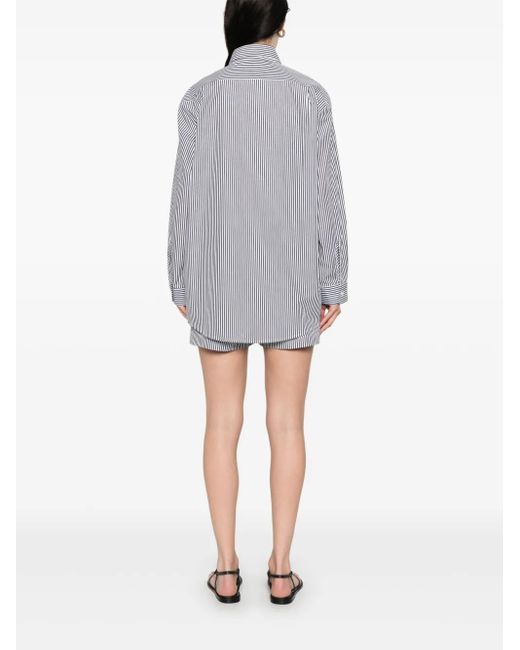 Lido Gray Striped Shirt