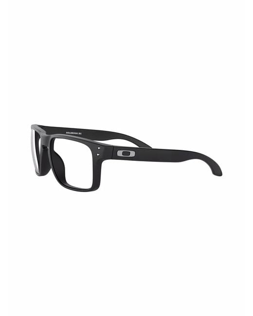 Oakley Black Holbrook Rx Square Glasses for men