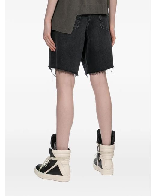 Agolde Black Indra Short