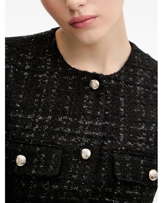 Joop! Black Viola Tweed Vest
