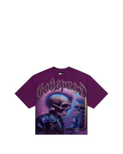 Godspeed Purple The Mirror T-Shirt for men