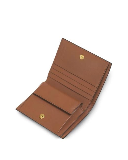 Marni Leren Portemonnee in het Brown