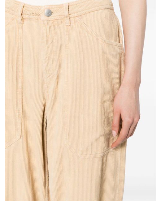 Pantalones con bolsillos grandes CANNARI CONCEPT de color Natural
