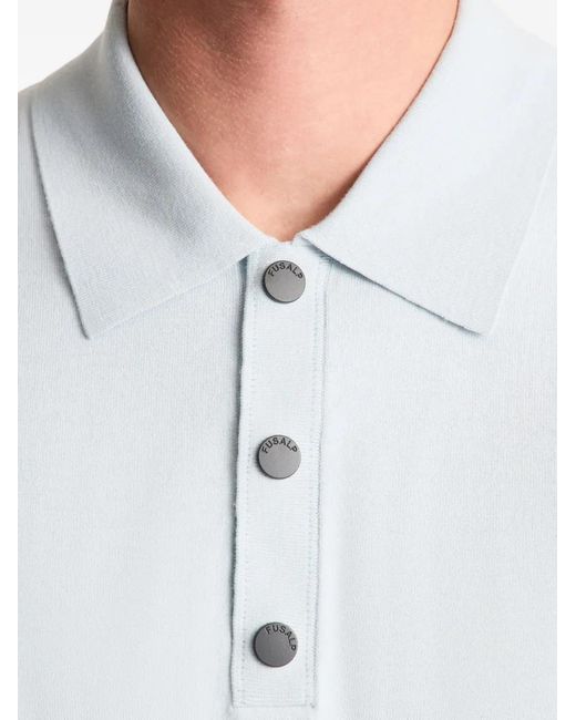 Fusalp Blue Polo À Manches Courtes Henryo for men