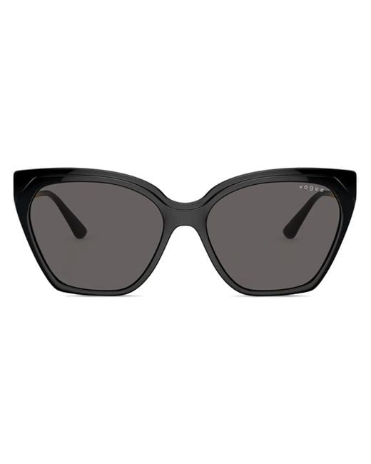 Vogue Eyewear Brown Cat-Eye Sunglasses