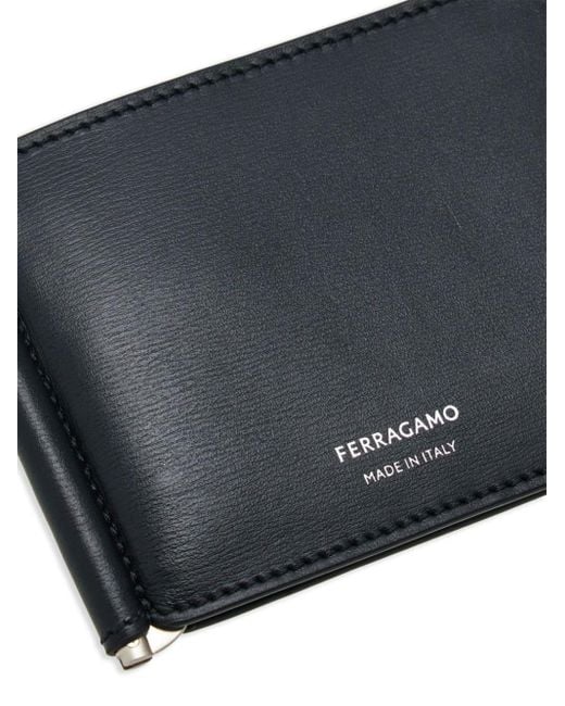 Ferragamo Portemonnaie mit Klappe in Black für Herren