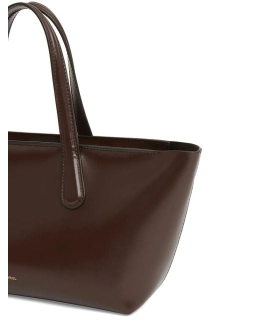 Mansur Gavriel Brown Mini Everyday Tote Bag