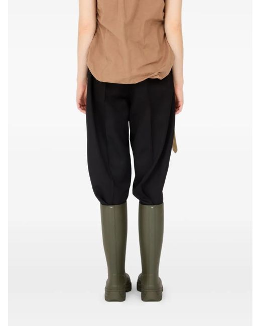 Maison Margiela Brown Linen-Blend Waistcoat