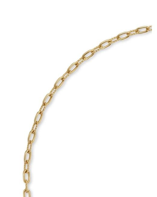 David Yurman Metallic 18Kt Dy Madison Diamond Chain Necklace (3Mm)