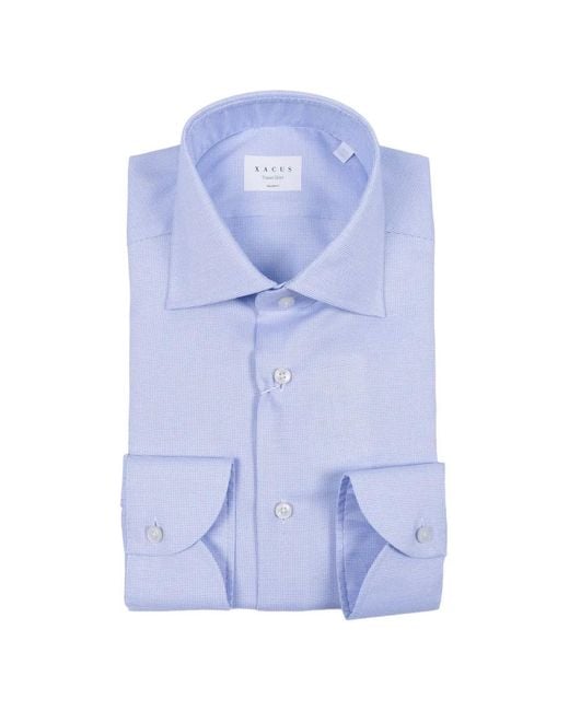 Xacus Blue Chemise Bleue for men