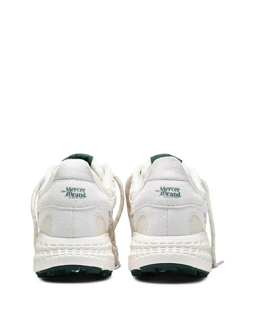 The Mercer Brand White The Re-Run Max Mesh-Panelled Sneakers