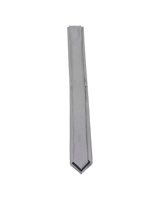 Tom Ford White Patterned Tie for men