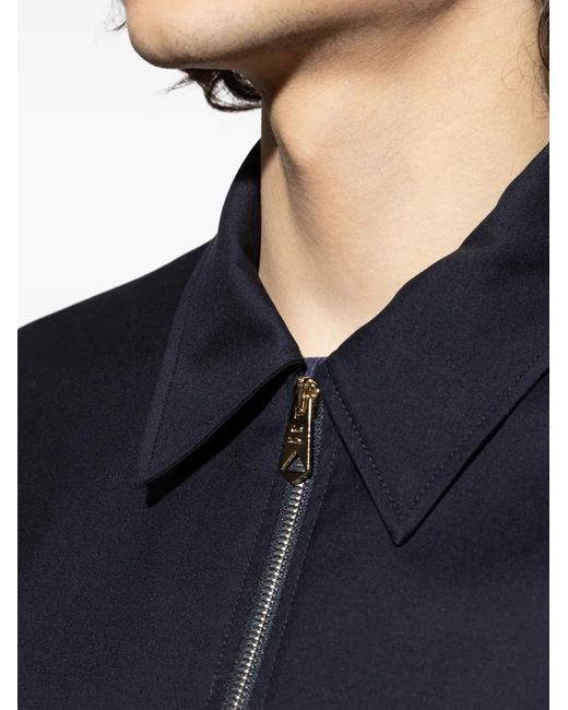 Paul Smith Blue Zip-Fastening Jacket for men