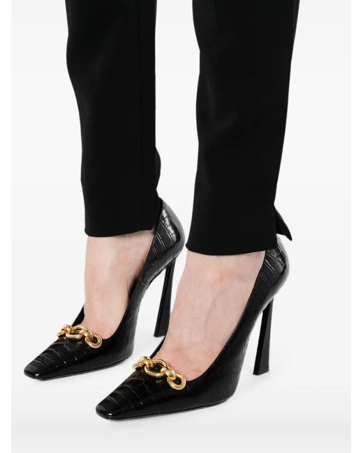 Antonio Berardi Black Split-Cuff Trousers