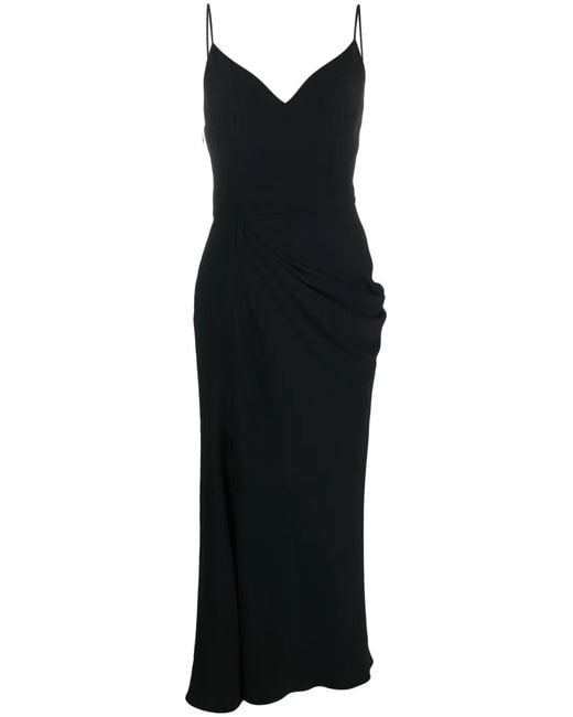 McQueen Black Midi Dress