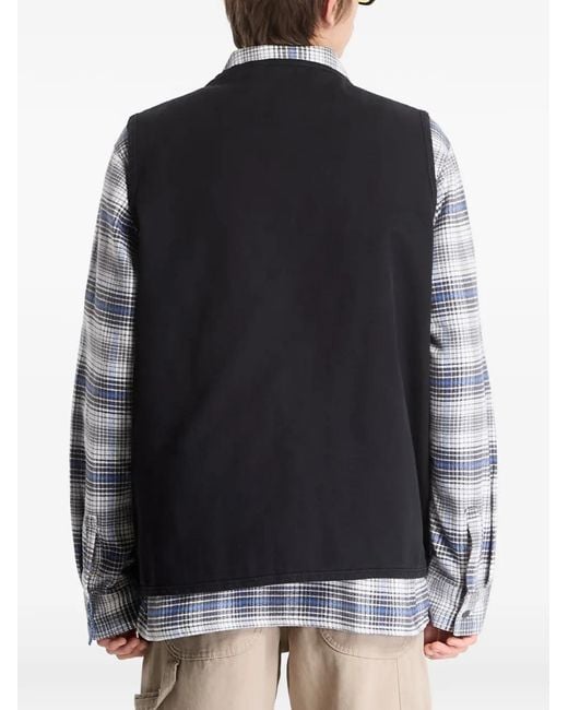 Dickies Canvas Top Met Logo-Patch in het Black voor heren