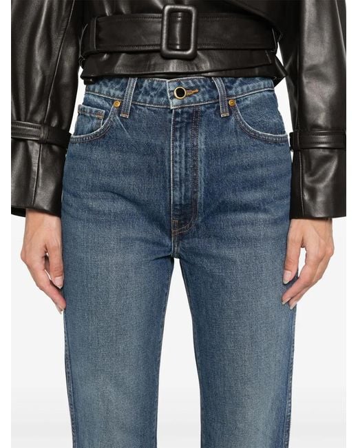 Khaite Blue Abigail Jeans