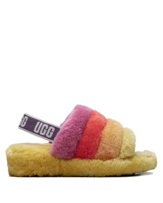 Ugg Pink Strap Shoes