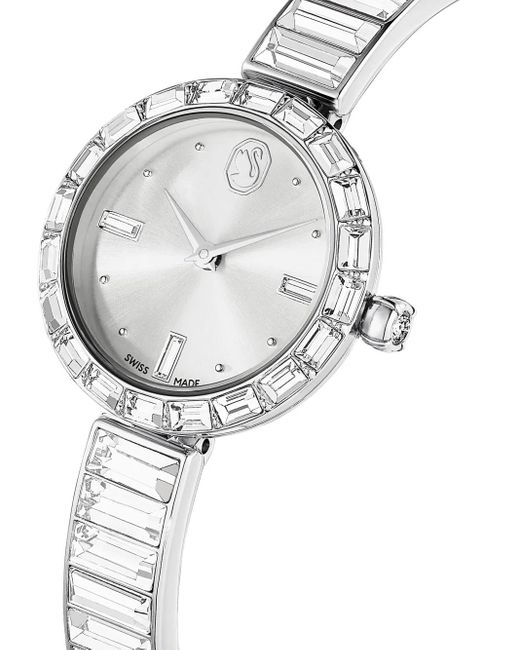 Swarovski White Matrix Bangle 25Mm