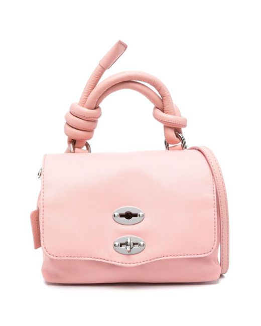 Bolso shopper Postina baby Zanellato de color Pink