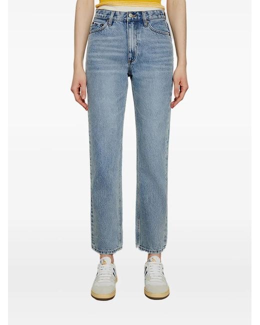 Hey Joanie Blue Logo-Patch Jeans
