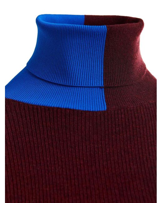 Essentiel Antwerp Purple Iffort Turtleneck Sweater