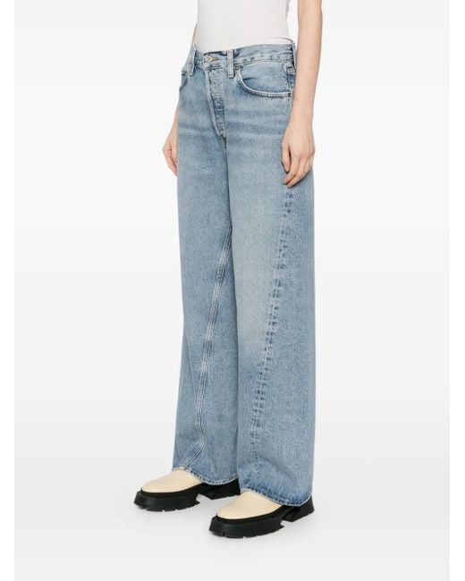 Agolde Blue Twist Jeans
