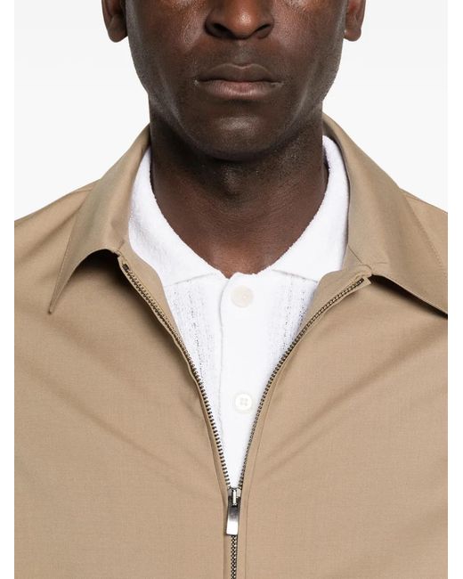 Manuel Ritz Natural Zip-Fastening Jacket for men