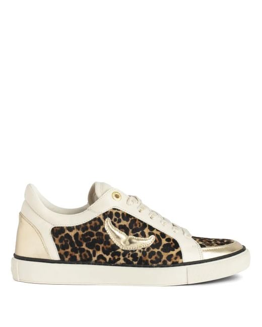 Zapatillas Fly On Zadig & Voltaire de color Natural