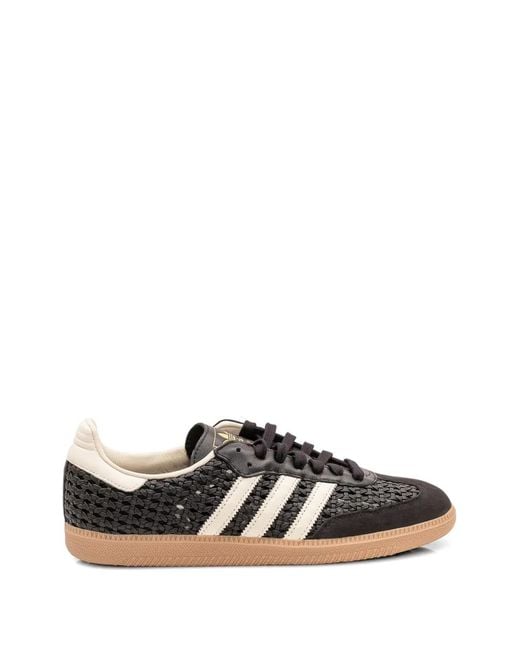 Adidas Black Baskets Samba Og À Design Tissé for men