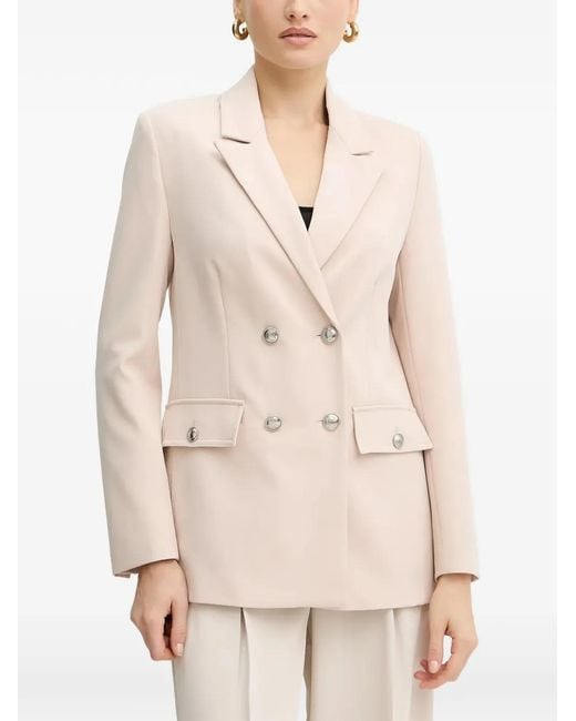 Guess Natural Fiona Double-Breasted Blazer