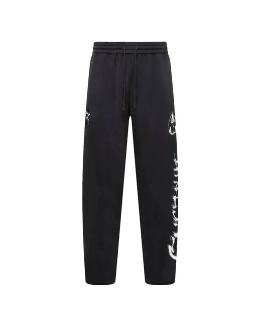 Y-3 Blue Chito Graphic Track Pants