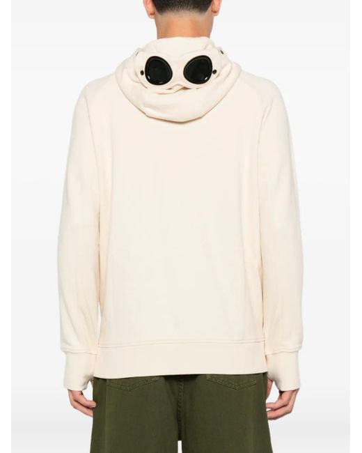 C P Company Natural Zip-Fastening Sweatshirt for men