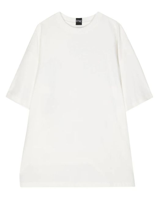 Stance White Rear Graphic-Print Cotton T-Shirt for men