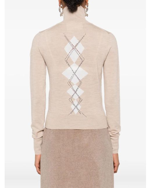 Ermanno Scervino タートルネック トップ Natural