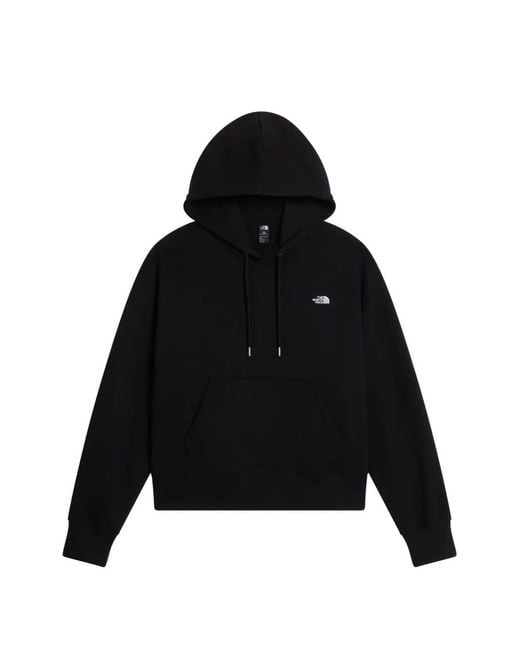 The North Face Black Tnf Essential Simple Dome Boxy Oversized Hoodie