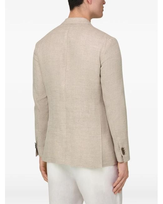 Boggi White Patch-Pocket Blazer for men