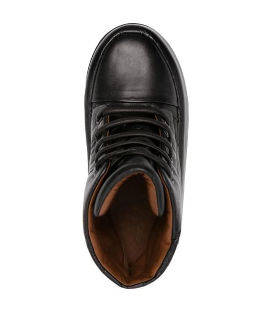 Marsèll Black 65Mm Bombo Leather Boots