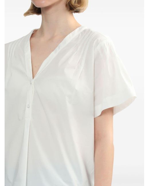 A.P.C. White Amber Hemd aus Bio-Baumwolle