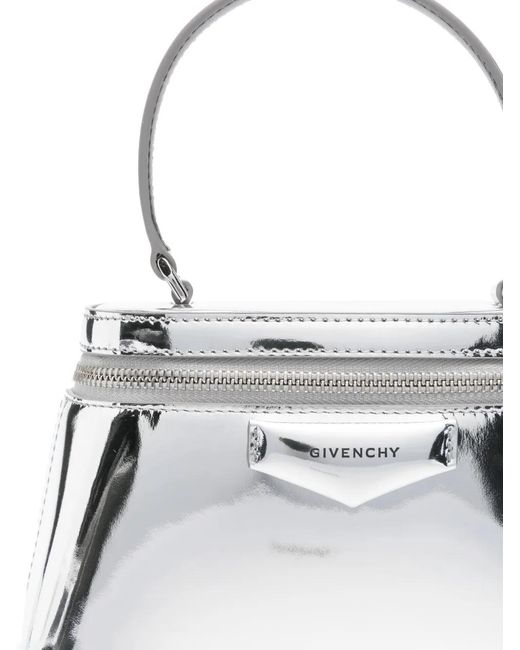 Borsa Tote Vanity Mini Con Catena di Givenchy in White