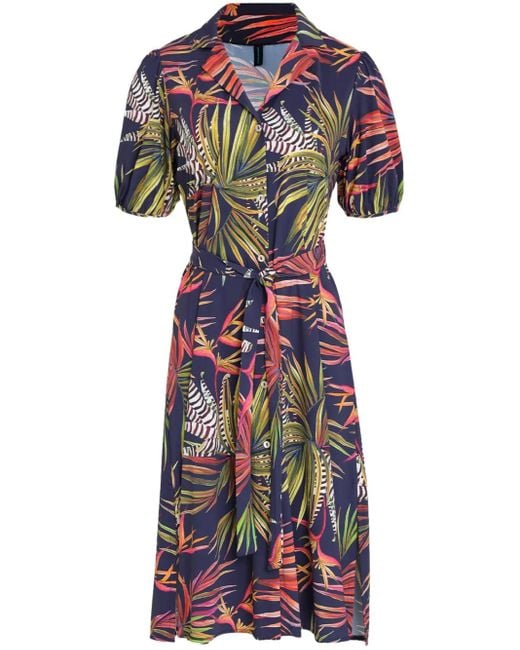 Lygia & Nanny Themis Bio Midi-Jurk in het Blue