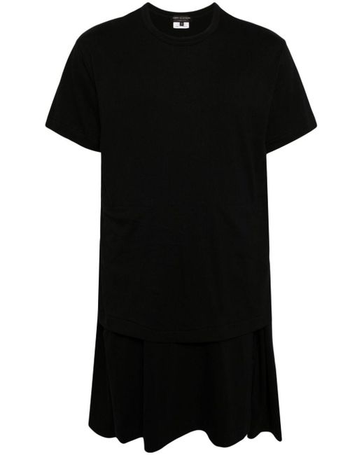 Comme des Garçons T-Shirt im Layering-Look in Black für Herren